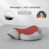 Neck Massage Pillow Heating Vibration Memory Foam Support LGy 2Function - Tophatter Daily Deals