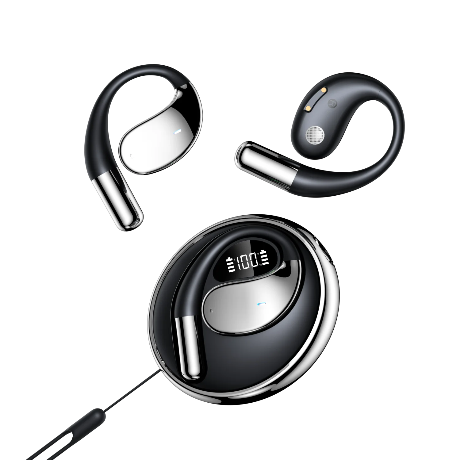 AI Voice Translator Earbuds Mini Wireless Stereo Travel - Tophatter Daily Deals