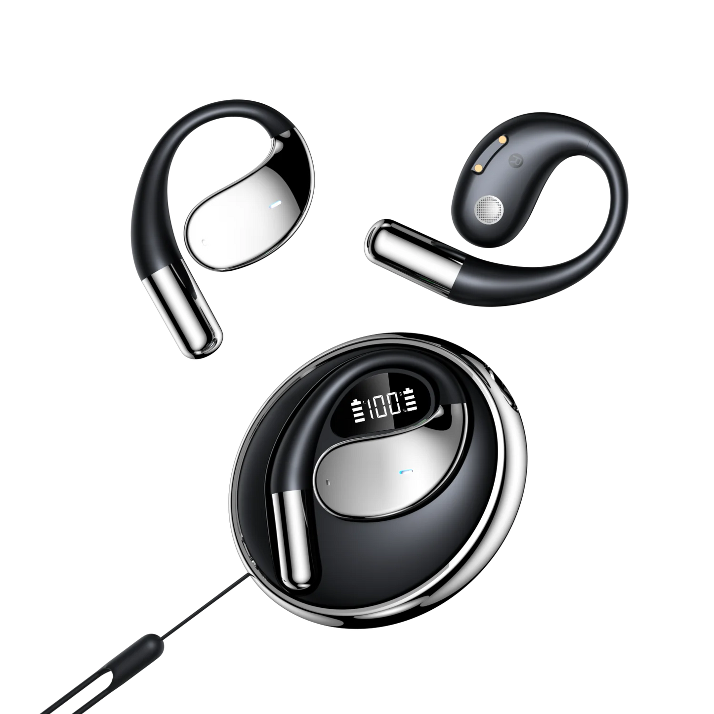 AI Voice Translator Earbuds Mini Wireless Stereo Travel - Tophatter Daily Deals