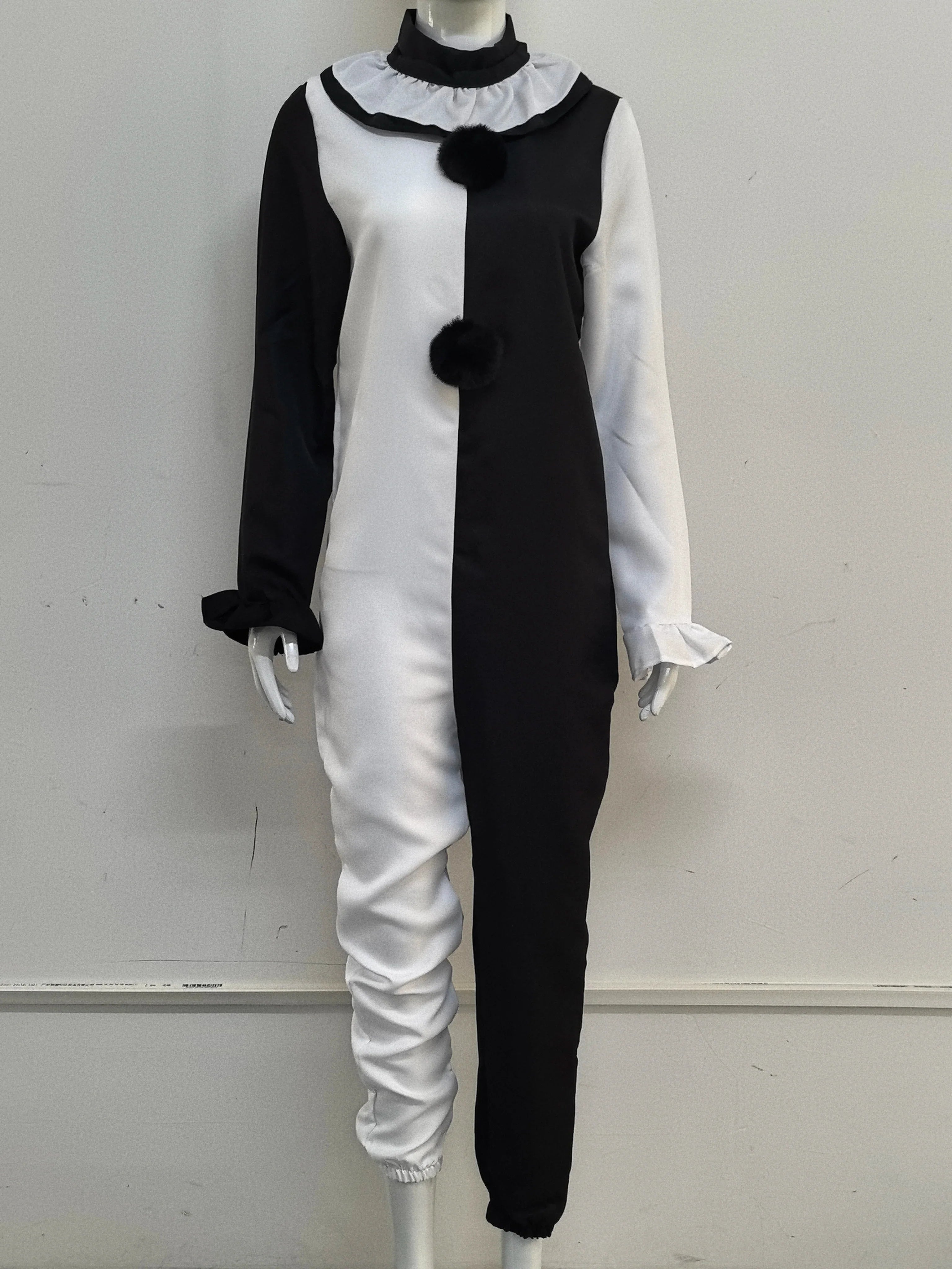 Art The Clown Cosplay Jumpsuit And Mask Halloween 2025 - Tophatter Daily Deals