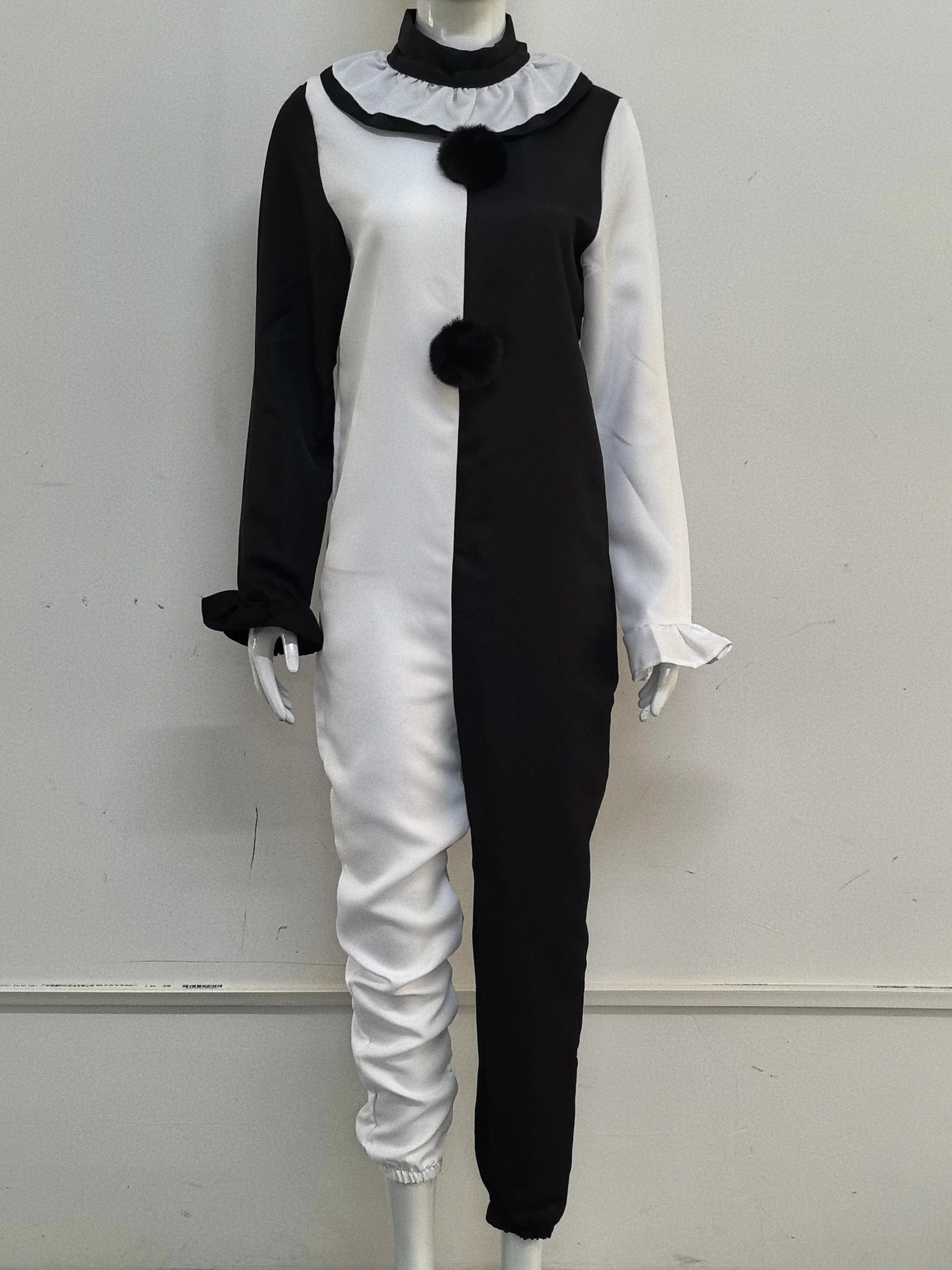 Art The Clown Cosplay Jumpsuit And Mask Halloween 2025 - Tophatter Daily Deals