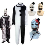 Art The Clown Cosplay Jumpsuit And Mask Halloween 2025 - Tophatter Daily Deals