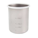 Titanium Steamer Pot Camping Cookware Silver Camp Cooking - Tophatter Daily Deals