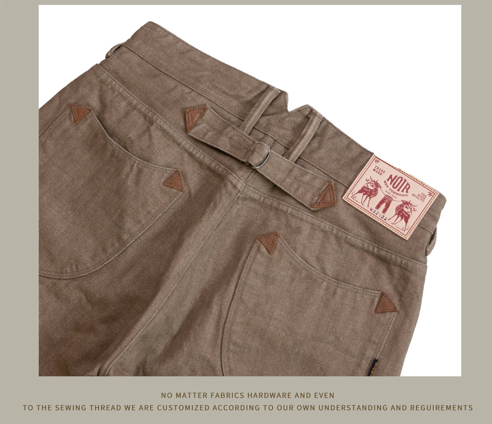 Durable Relaxed Men's Straight Jeans - Loose Selvedge Casual - Tophatter Daily Deals