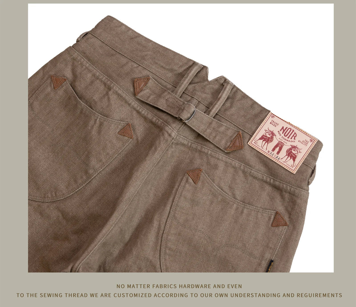 Durable Relaxed Men's Straight Jeans - Loose Selvedge Casual - Tophatter Daily Deals