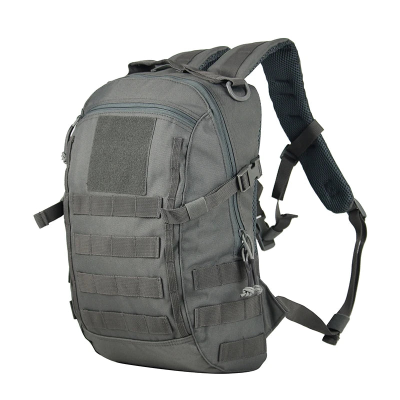 Tactical Molle Backpack Waterproof Grey Backpacks - Tophatter Daily Deals