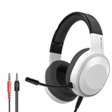 Gaming Headset Wired Lightweight With Omnidirectional Mic White - Tophatter Daily Deals