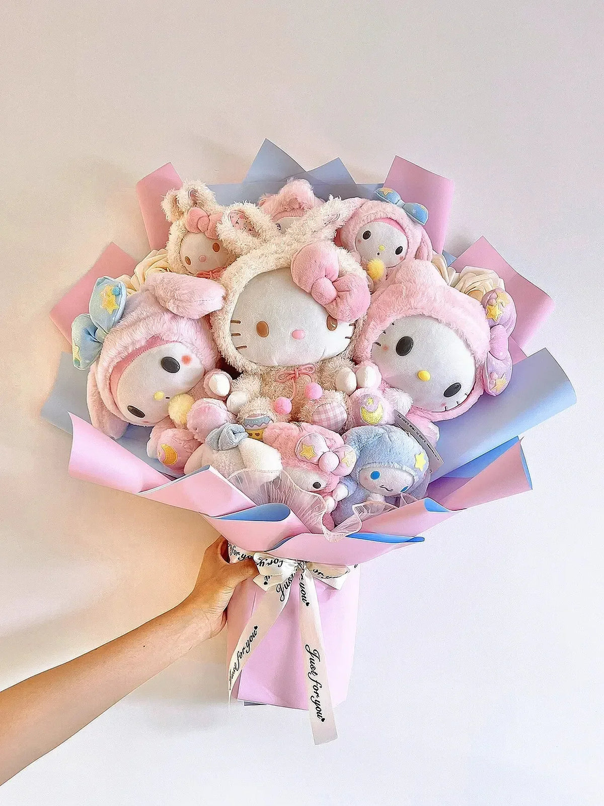 Sanrio Led Lights My Melody Plush Toy Bouquet Flowers - Tophatter Daily Deals