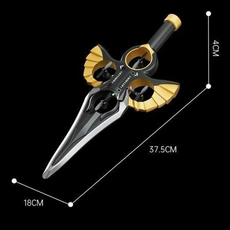 Flying Sword Toy Gesture Control Foam RC Stunt Toy Outdoor - Tophatter Daily Deals