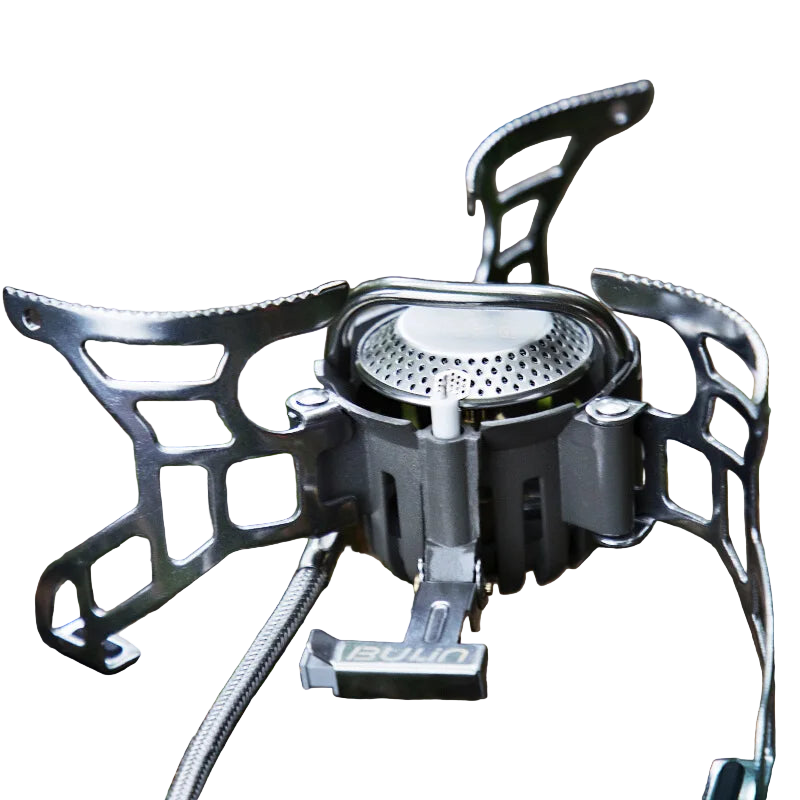 Camping Gas Stove 3500W Silver Camp Cooking - Tophatter Daily Deals