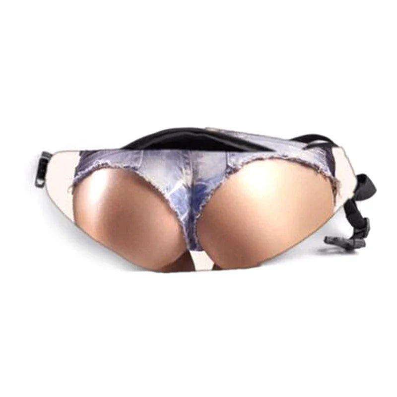 Funny Dad Bod Money Belt Bag Men Travel Bags Flesh Color Creative Fanny Pack Beer Fat Belly Bum Pouch Waist Bag A12 - Tophatter Daily Deals