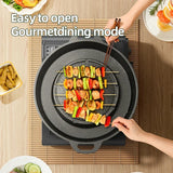 Camping Gas Stove Propane Cassette Burner Black Camp Cooking - Tophatter Daily Deals