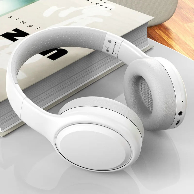 Wireless Bluetooth Headphones Over Ear Noise Cancelling Grey - Tophatter Daily Deals