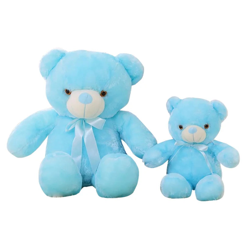 Light-Up LED Glowing Teddy Bear Stuffed Animal Plush Toy Animals - Tophatter Daily Deals