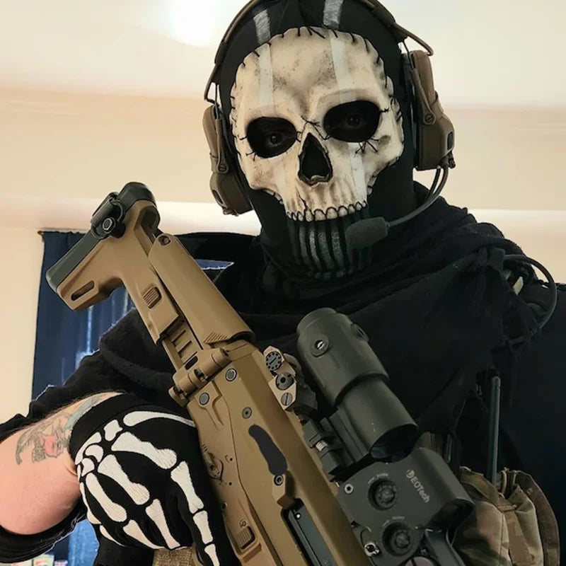 Ghost Mask Cosplay Halloween 2025 - Tophatter Daily Deals