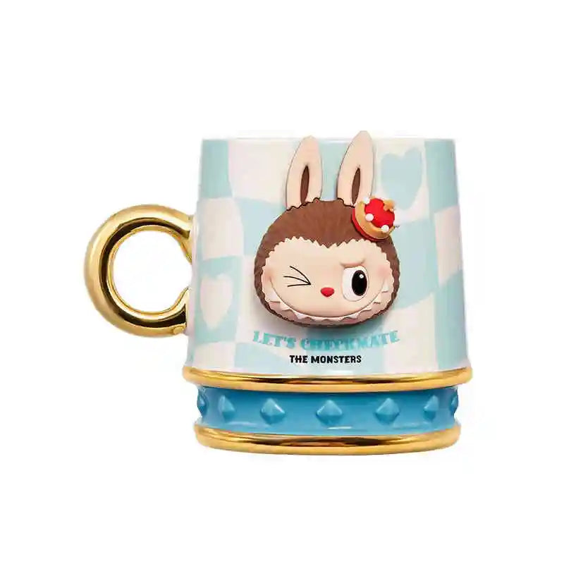 Genuine Pop Mart The Monsters Labubu 'Let's Checkmate' Series Mug Blue Mythical - Tophatter Daily Deals
