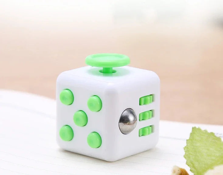 Fidget Cube Stress Relief Toy Sensory Dice For Focus 11 - Tophatter Daily Deals