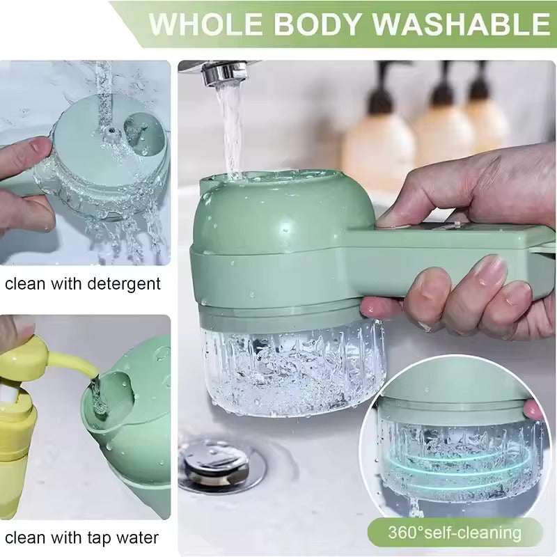 Multi functional electric vegetable slicers Electric Vegetable Slicers - Tophatter Daily Deals