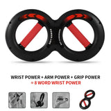 20KG 8-Word Hand Grip Strength Trainer Black Fitness - Tophatter Daily Deals