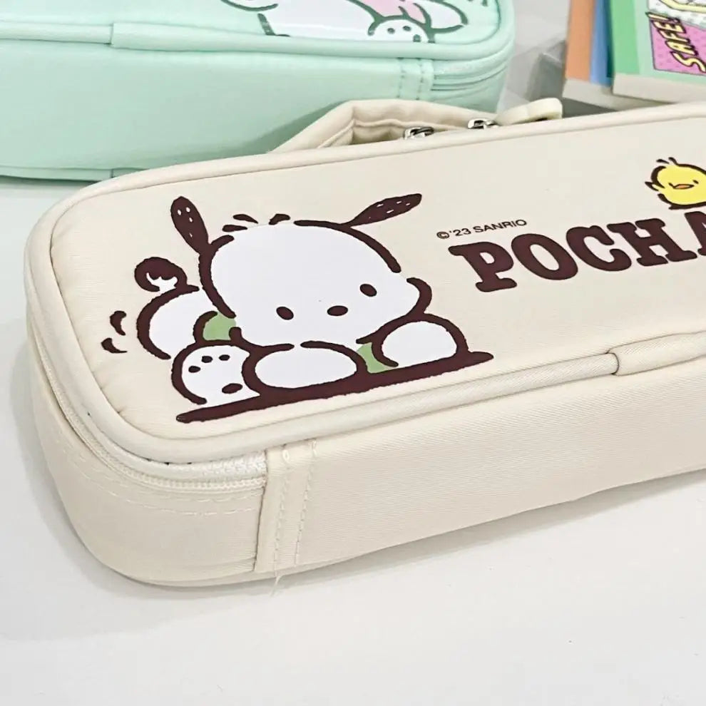 Pochacco Sanrio Pencil Case Kawaii For Pens Anime - Tophatter Daily Deals