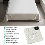 Earthing Grounding Bed Sheet 95 Cotton 5 Silver Fiber - Tophatter Daily Deals