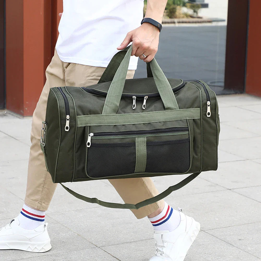 Oxford Travel Sports Bag Dry/Wet Separation Green Duffel Bags - Tophatter Daily Deals