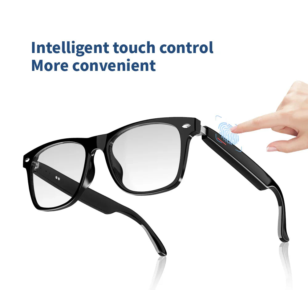 Smart Glasses Blue Light Polarized Audio Sunglasses - Tophatter Daily Deals