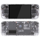 Steam Deck OLED Replacement Housing Kit Clear Shell - Tophatter Daily Deals