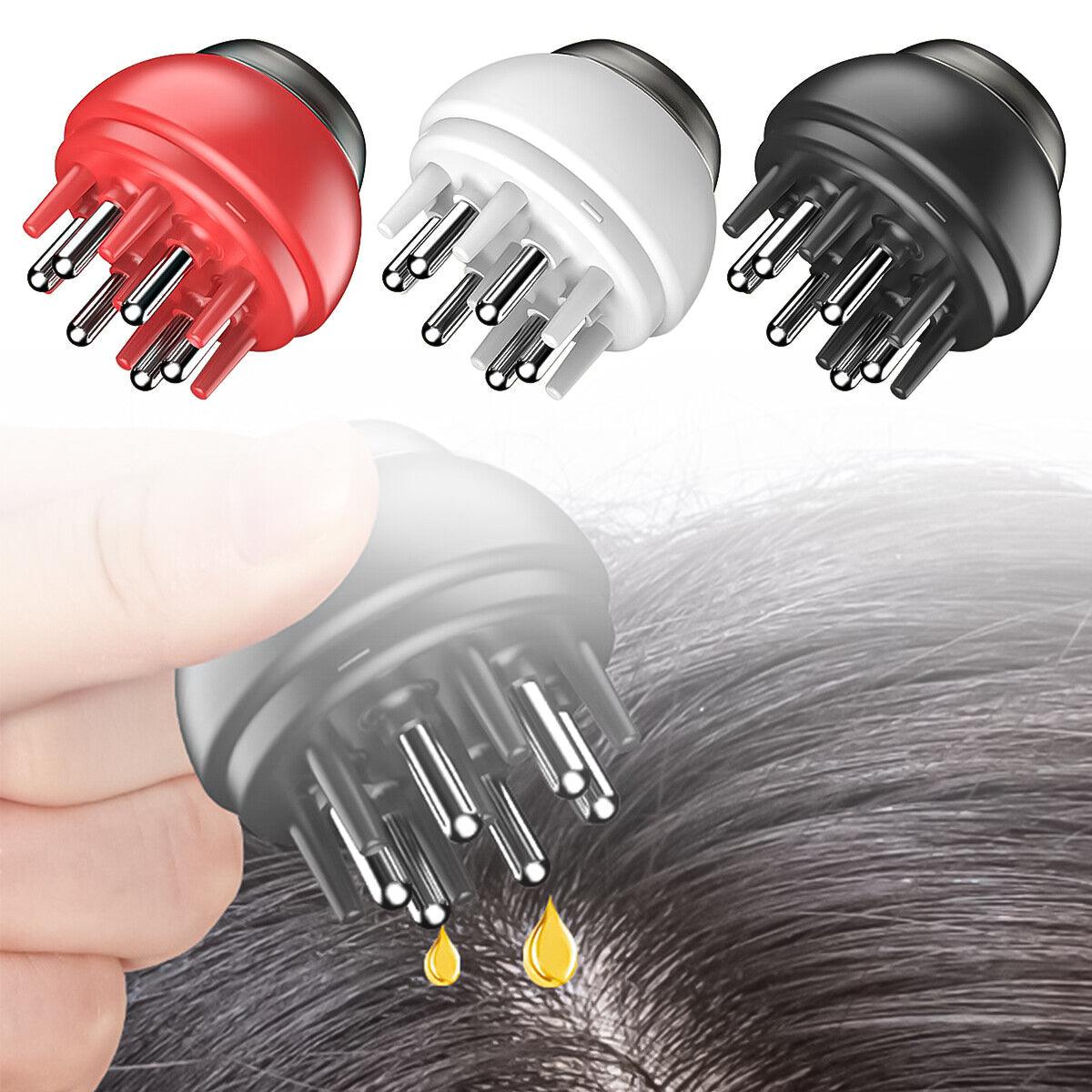 Scalp Oil Applicator - Scalp Liquid Applicator Comb Head Massager Serum Oil Apply Guiding Hair Growth Hair Care - Tophatter Daily Deals