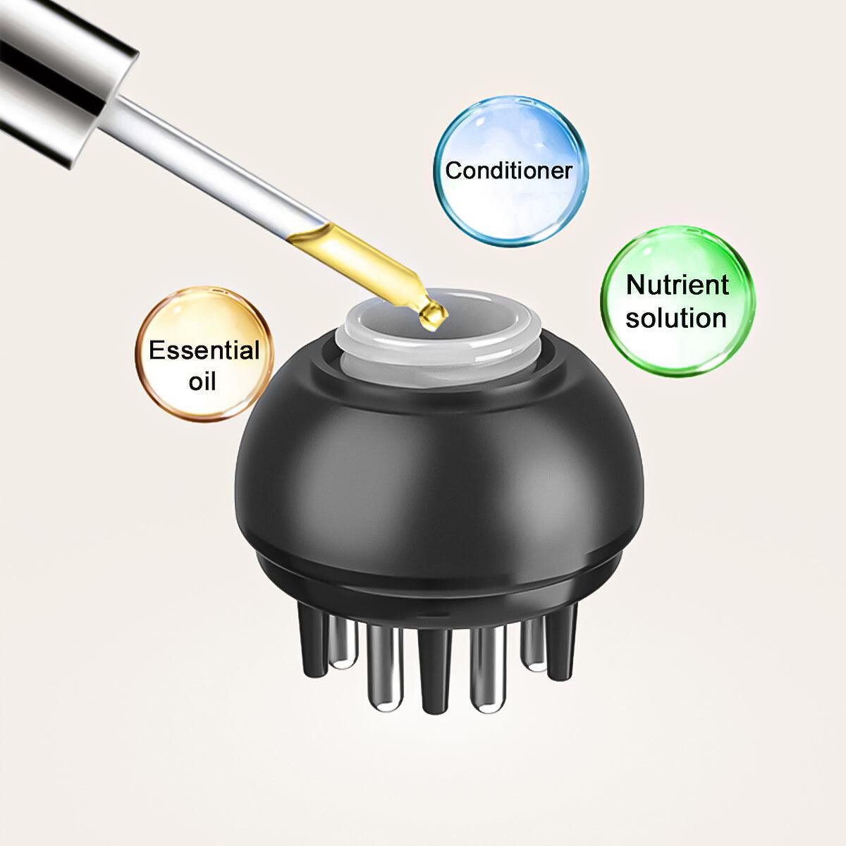 Scalp Oil Applicator - Scalp Liquid Applicator Comb Head Massager Serum Oil Apply Guiding Hair Growth Hair Care - Tophatter Daily Deals