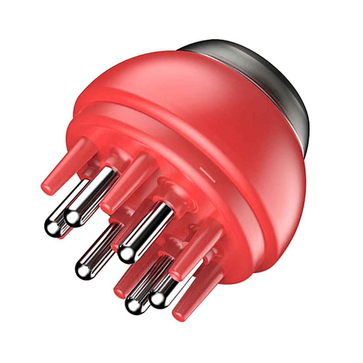 Scalp Oil Applicator - Scalp Liquid Applicator Comb Head Massager Serum Oil Apply Guiding Hair Growth Red Hair Care - Tophatter Daily Deals