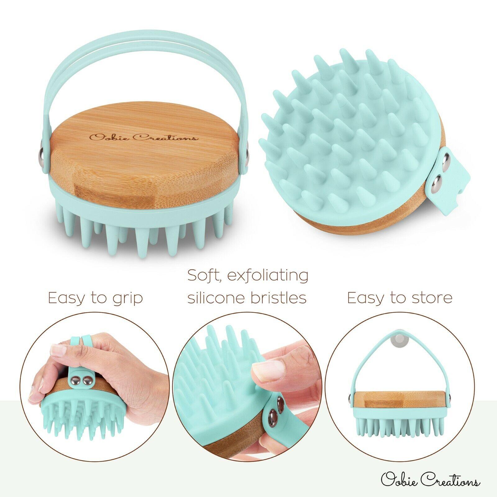 Scalp Exfoliation Brush - Scalp Massager Shampoo Brush Hair Washing Massager Scalp Brush Scrubber Hair Care - Tophatter Daily Deals