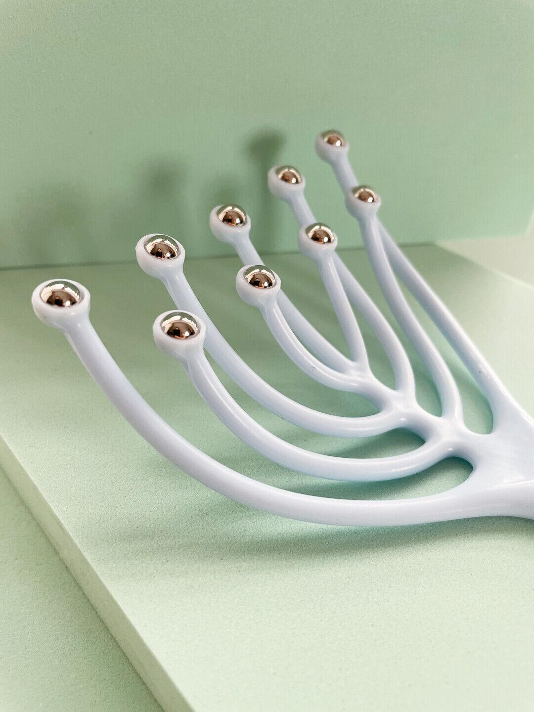 Electric Head Massager - Scalp Massager to Stimulate Treatment Hair Growth Octopus Head Scalp Brush Neck Hair Care - Tophatter Daily Deals