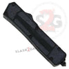 Black Scarab Dual Action OTF Automatic Knife - Tanto Edge Plain Knife-OTF - Tophatter Daily Deals