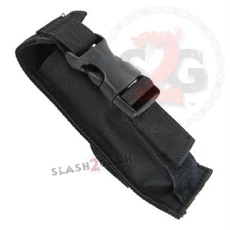 Black Scarab Dual Action OTF Automatic Knife - Tanto Edge Plain Knife-OTF - Tophatter Daily Deals