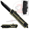 Bronze Scarab Dual Action OTF Automatic Knife - Single Edge Plain Knife-OTF - Tophatter Daily Deals