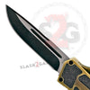 Bronze Scarab Dual Action OTF Automatic Knife - Single Edge Plain Knife-OTF - Tophatter Daily Deals