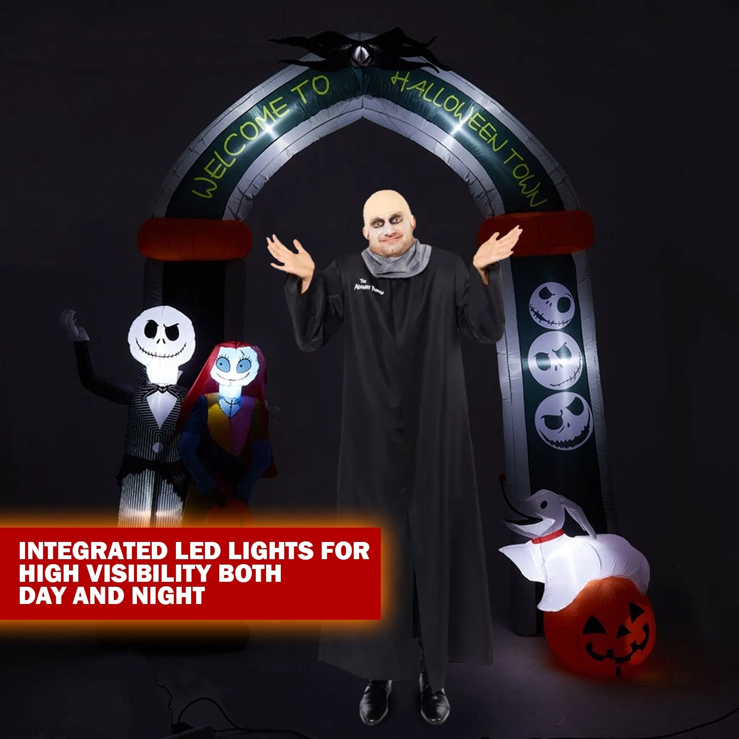 Inflatable Halloween Decoration – Spooky Witch & Pumpkin Blow Up for Garden/Patio Inflatable Halloween Decoration - Tophatter Daily Deals