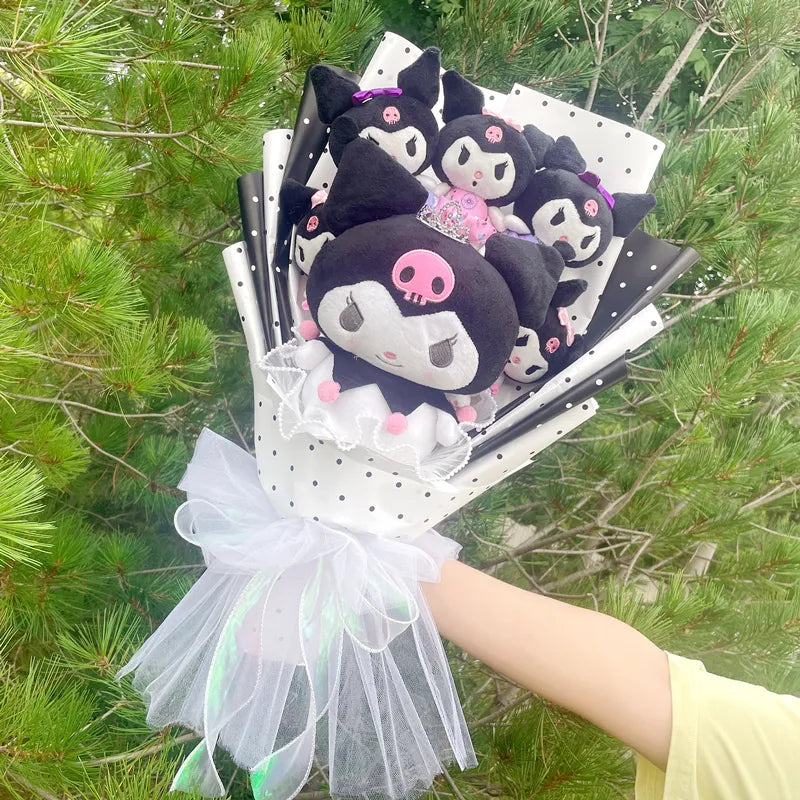 Sanrio Kuromi Plush Bouquet Flowers - Tophatter Daily Deals