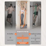 Adjustable Pull-Up Assistance Bands Set Yellow Fitness - Tophatter Daily Deals