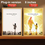 Jesus LED 4D Wall Art Lamp Picture Frame PVC Devotional - Tophatter Daily Deals