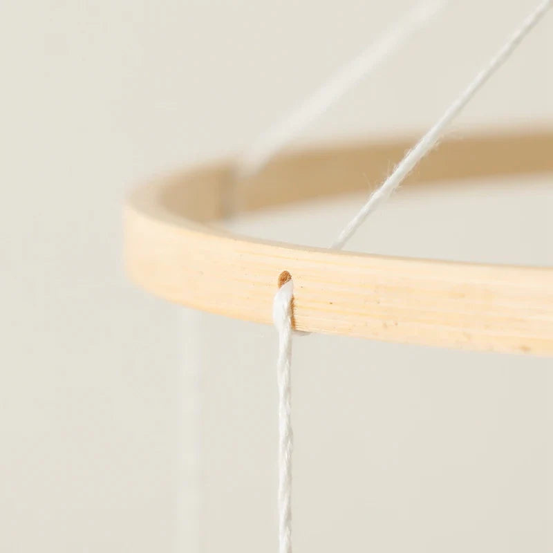 Wooden Rabbit Crib Mobile Newborn Sensory Toys Soft - Tophatter Daily Deals