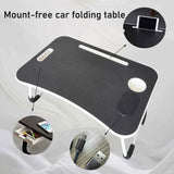 Simple, Sturdy and Durable, Wireless Charging, Foldable Small Table, Bed Laptop Table Lk-Xzbh United States Furniture & Decor - Tophatter Daily Deals