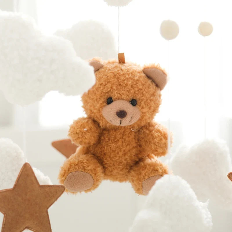 Baby Crib Mobile Wooden Nursery Newborn Sensory Toys - Tophatter Daily Deals