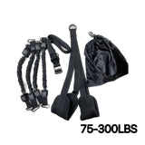 Pull-Up Assistance Bands Set 300LB Resistance Black Fitness - Tophatter Daily Deals