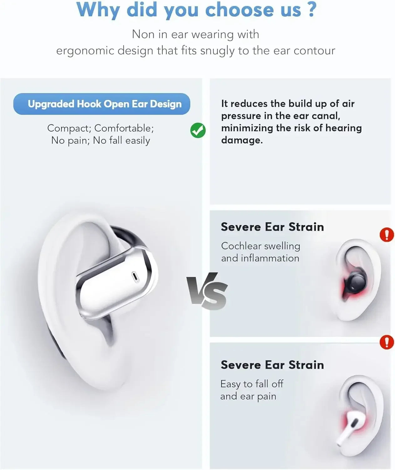 AI Real Time Translator Earbuds 144 Languages ANC Business - Tophatter Daily Deals