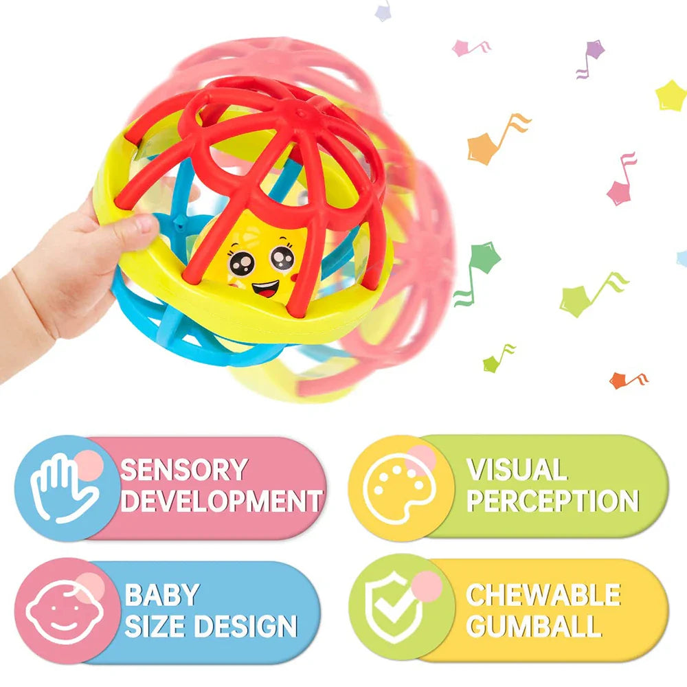 Baby Rattle Ball Newborn Sensory Toys Soothing Gift - Tophatter Daily Deals