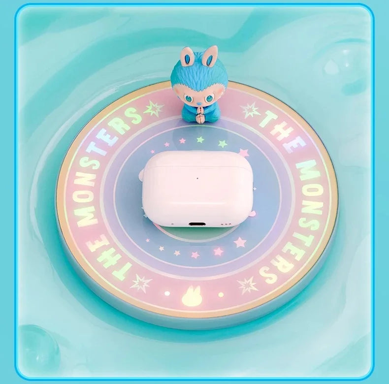 Genuine Labubu The Monsters Big Into Energy Series Wireless Charger Case Cover Key Chain Labubu Surprise Gift Peripheral Model Mythical - Tophatter Daily Deals