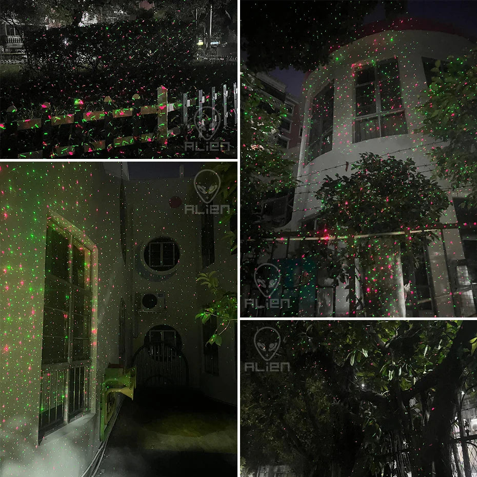 Christmas Laser Light Projector Waterproof Outdoor Garden - Tophatter Daily Deals