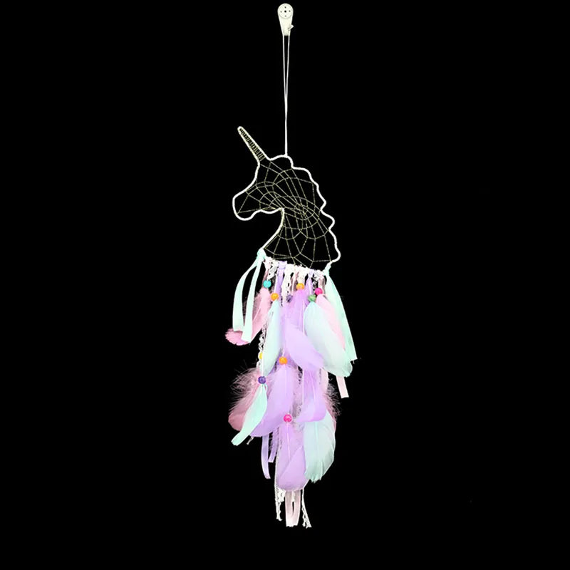 Unicorn Dream Catcher I-No light Mythical - Tophatter Daily Deals